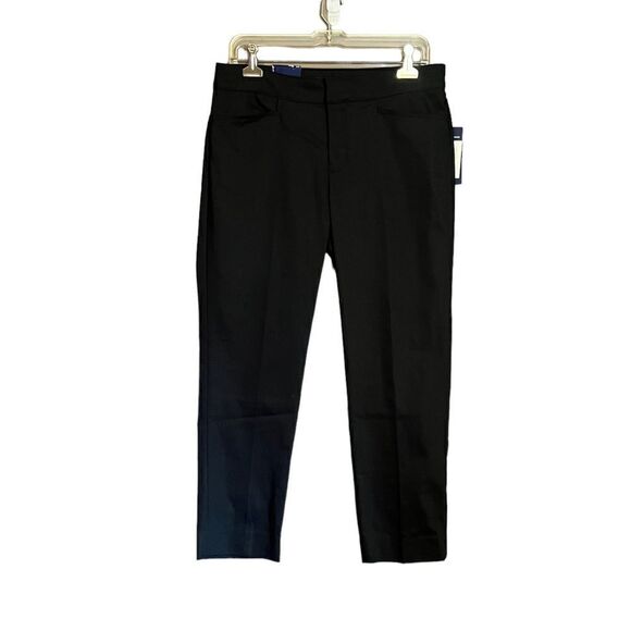 NWT! Chaps perfectly polished black pants - Picture 6 of 10